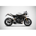 ZARD Dual Muffler Slip-on for Triumph Speed Triple 1200 RS/RR (2021+) - Euro5 ZARD Dual Muffler Slip-on for Triumph Speed Triple 1200 RS/RR (2021+) - Euro5